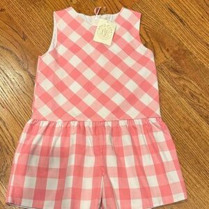 NWT The Beaufort Bonnet Company Mae Ryan romper size 6
